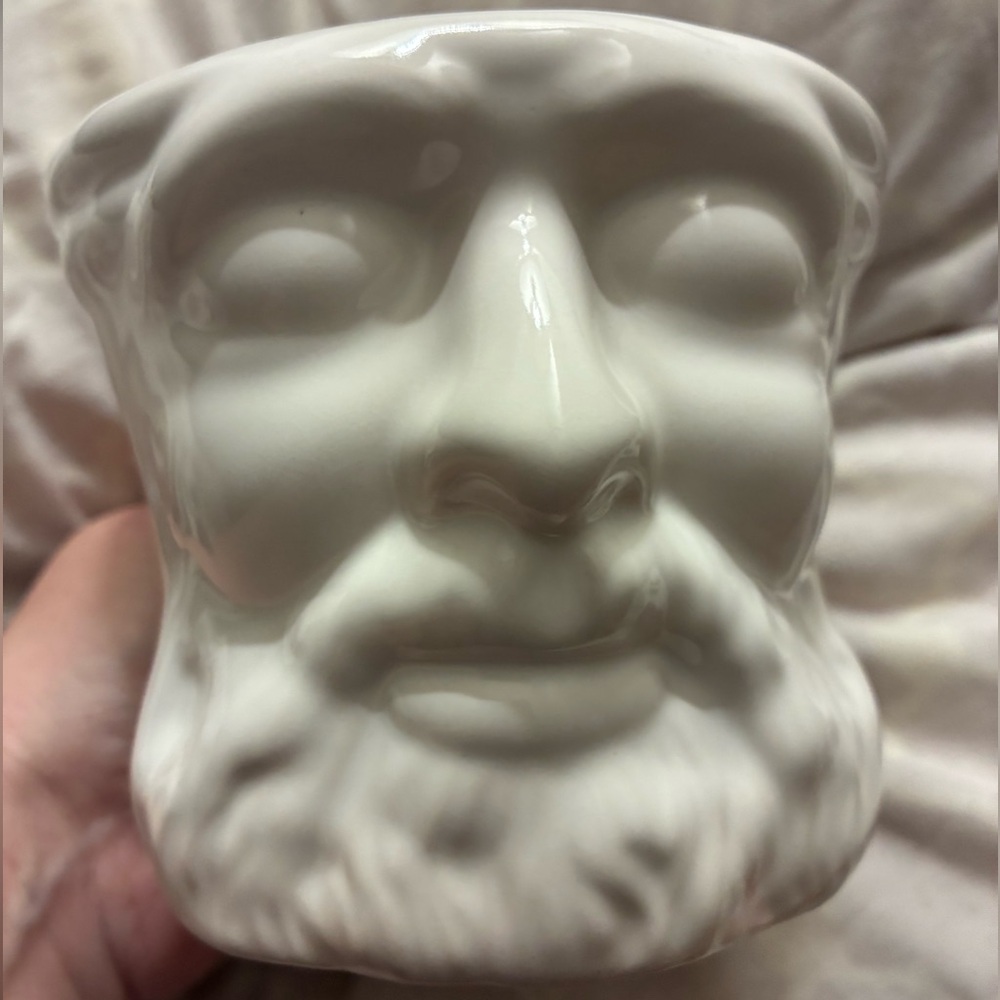 Vintage Burt’s Bees shaving mug with handle Burt’s face mug